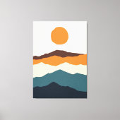 Rainbow Field Leinwanddruck (Vorderseite)