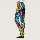 Rainbow Fingerprint Dreams Leggings (Links)