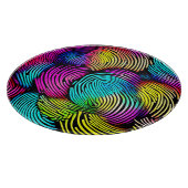 Rainbow Fingerprint Dreams Schneidebrett (Ecke)