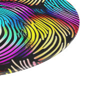 Rainbow Fingerprint Dreams Schneidebrett (Ecke)