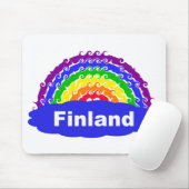 Rainbow Finland Mousepad (Mit Mouse)