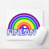 Rainbow Finland Mousepad (Mit Mouse)