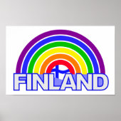 Rainbow Finland-Poster Poster (Vorne)