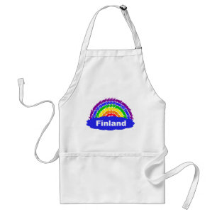 Rainbow Finnland Schürze