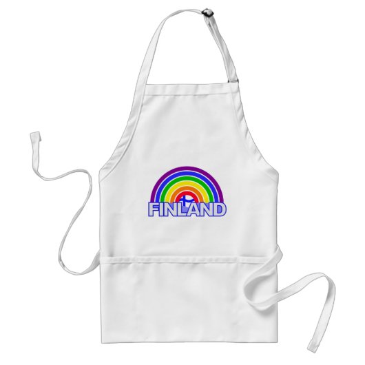 Rainbow Finnland Schürze (Vorne)