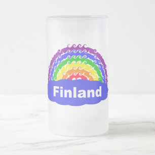 Rainbow Finnland Tasse