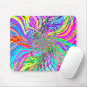 Rainbow Fire Mousepad (Mit Mouse)
