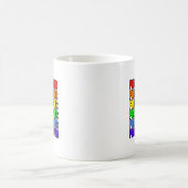 Rainbow Firefighter Kaffeetasse (Mittel)