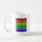 Rainbow Firefighter Kaffeetasse (Links)
