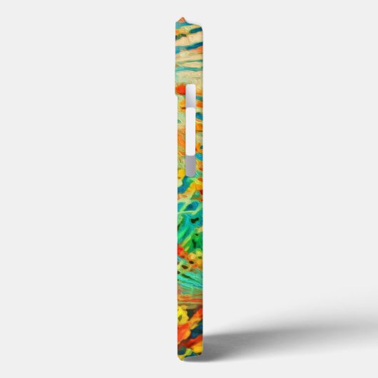 Rainbow Fireworks Celebration Art Abstrakt Case-Mate iPhone Hülle (Rückseite / Links)