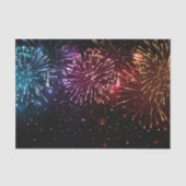 Rainbow Fireworks Decoupage Seidenpapier (Vorderseite)
