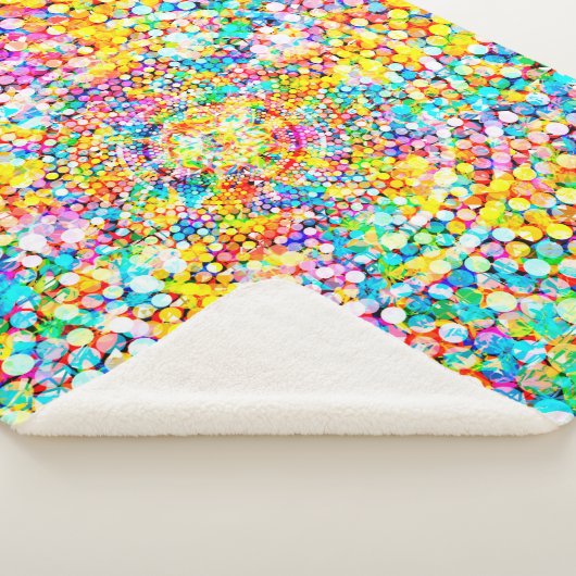 Rainbow Fireworks Sherpadecke (3/4)