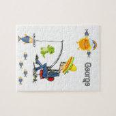 Rainbow-Fisch Puzzle (Horizontal)