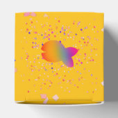 Rainbow Fish Kids Yellow Birthday Geschenkschachtel (Oben)