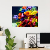 Rainbow Fish Poster (Heimbüro)
