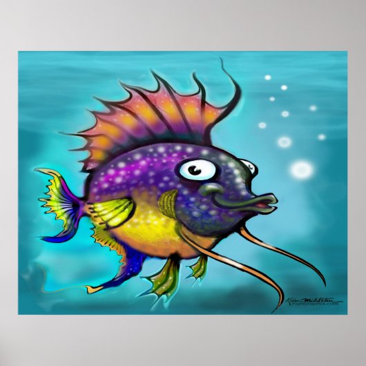 Rainbow Fish Poster (Vorne)