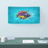 Rainbow Fish Poster Banner (Messe)