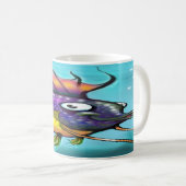 Rainbow Fish Tasse (VorderseiteRechts)
