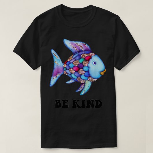 Rainbow Fish Teacher Life Unterricht zurück zur Sc T-Shirt (Design vorne)