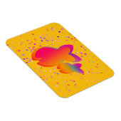 Rainbow Fish Yellow Magnet (Rechte Seite)