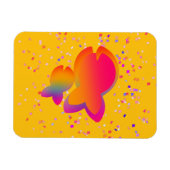 Rainbow Fish Yellow Magnet (Horizontal)