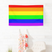 Rainbow Flag Banner (Insitu)
