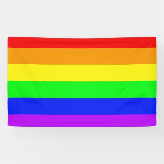 Rainbow Flag Banner (Horizontal)