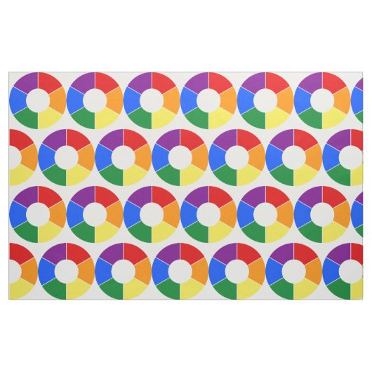 RAINBOW FLAG BUTTON RAYS + Ihr Backgr. Ideen Stoff (Yard (91,4 cm))
