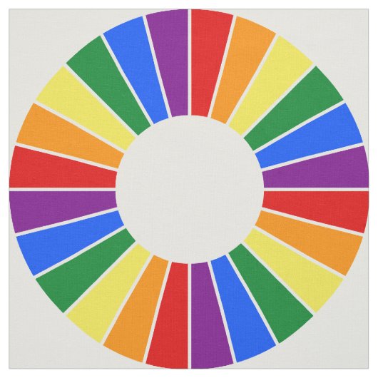 RAINBOW FLAG BUTTON RAYS + Ihr Backgr. Ideen Stoff (Muster)