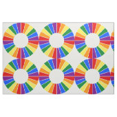 RAINBOW FLAG BUTTON RAYS + Ihr Backgr. Ideen Stoff (Fat Quarter (45,7 x 55,9 cm))