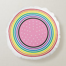 Rainbow Flag Circuit Pillow - USA Flag Inspiriert