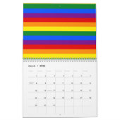 RAINBOW FLAG COLORS CALENDAR für Ihre eigenen Bild Kalender (Mär 2026)