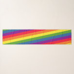Rainbow Flag Diagonal Gay Pride Celebration Schal<br><div class="desc">Diagonale Streifen des Regenbogens,  basierend auf der GLBT-Regenbogenflagge. Perfekt für Ihre Parade,  oder einfach nur für kühn und hell zu sein!</div>