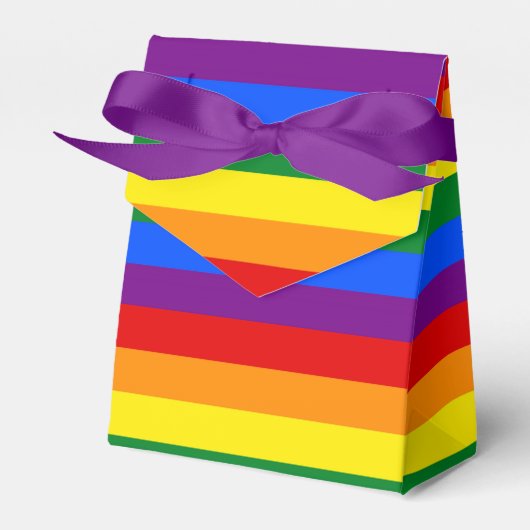 RAINBOW FLAG FARBEN GESCHENKSCHACHTEL (Vorderseite)