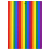 RAINBOW FLAG FARBEN KLEMMBRETT (Rückseite)