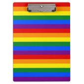 RAINBOW FLAG FARBEN KLEMMBRETT (Vorderseite)