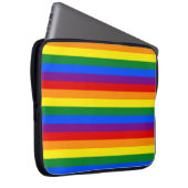 RAINBOW FLAG FARBEN LAPTOPSCHUTZHÜLLE (Vorne Rechts)