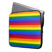 RAINBOW FLAG FARBEN LAPTOPSCHUTZHÜLLE (Vorderseite Links)