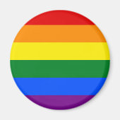 RAINBOW FLAG FARBEN MAGNET (Vorne)