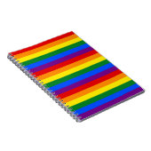 RAINBOW FLAG FARBEN NOTIZBLOCK (Rechte Seite)