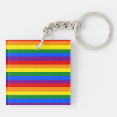 RAINBOW FLAG FARBEN SCHLÜSSELANHÄNGER (Rückseite)