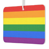 RAINBOW FLAG FLAG FARBEN + Ihre Ideen Autolufterfrischer (Links)