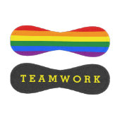RAINBOW FLAG FLAG FARBEN + Ihre Ideen Baseball (Paneele)