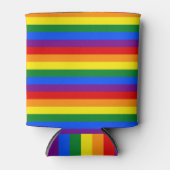 RAINBOW FLAG FLAG FARBEN + Ihre Ideen Dosenkühler (Vorderseite)