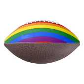 RAINBOW FLAG FLAG FARBEN + Ihre Ideen Football (Gedreht 270)