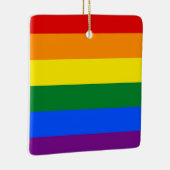 RAINBOW FLAG FLAG FARBEN + Ihre Ideen Keramikornament (Rechts)