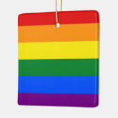 RAINBOW FLAG FLAG FARBEN + Ihre Ideen Keramikornament (Links)