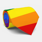 RAINBOW FLAG FLAG FARBEN + Ihre Ideen Krawatte (Gerollt)