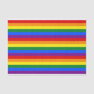 RAINBOW FLAG FLAG FARBEN + Ihre Ideen Seidenpapier