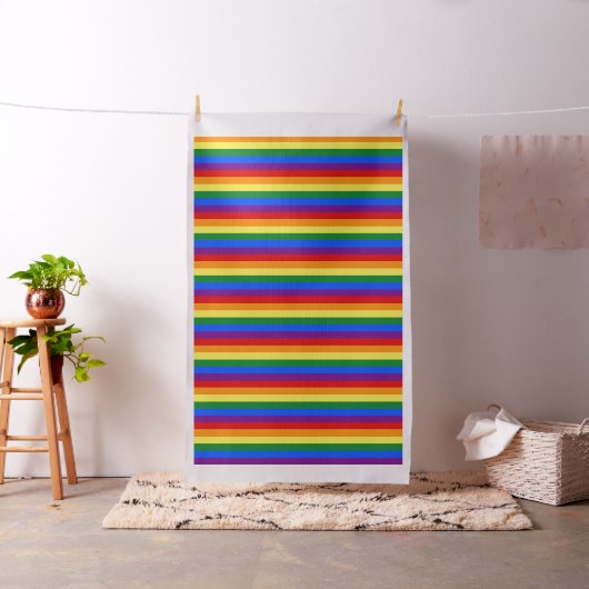 RAINBOW FLAG FLAG FARBEN + Ihre Ideen Stoff (Beispiel)
